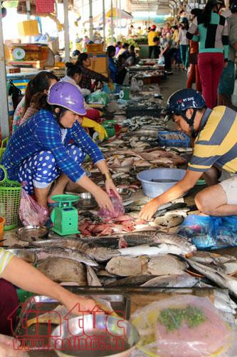 Một góc chợ Côn Đảo. Một góc chợ Côn Đảo.