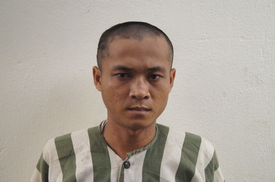 Một trong 3 đối tượng trong nhóm cướp Một trong 3 đối tượng trong nhóm cướp