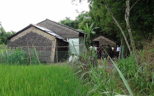 Căn nhà nơi xảy ra vụ việc