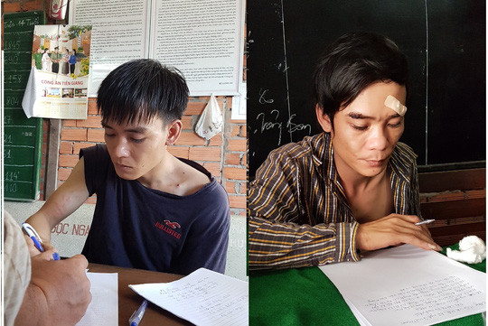 Hai đối tượng bị trinh sát bắt quả tang khi vừa ra tay trộm trên xe 7 chỗ tại huyện Châu Thành. Hai đối tượng bị trinh sát bắt quả tang khi vừa ra tay trộm trên xe 7 chỗ tại huyện Châu Thành.