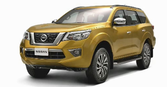 Chiếc SUV mới của Nissan sẽ cạnh tranh với Toyota Fortuner.