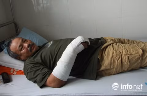 Nạn nhân đã qua cơn nguy kịch.