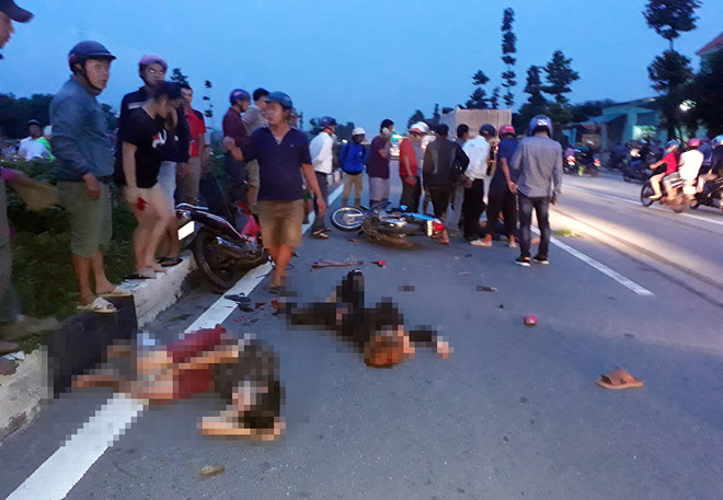Hiện trường vụ tai nạn. Hiện trường vụ tai nạn.