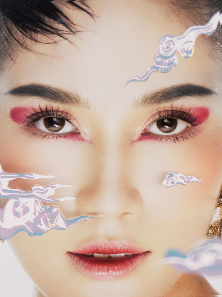 Trong bộ hình, Á hậu Phương Anh chọn lối make up đậm, cùng với thần thái sắc sảo và quyền lực, bên cạnh đó là những bối cảnh 3D vô cùng bắt mắt và ấn tượng.