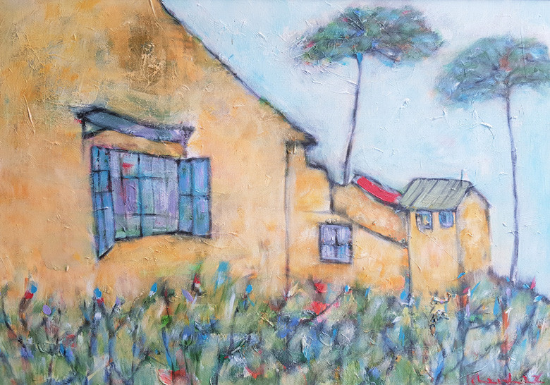  Một số tác phẩm của họa sĩ Hoàng Đăng Khanh vẽ về Đà Lạt