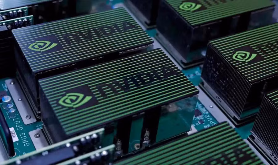 Chip A100 là con chip hàng đầu mà Nvidia đã công bố trong năm nay.