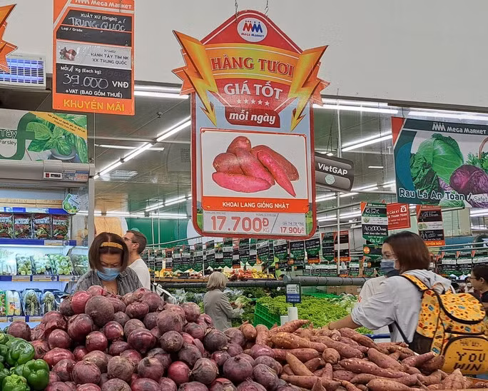 Hành tím Trung Quốc bán tại siêu thị