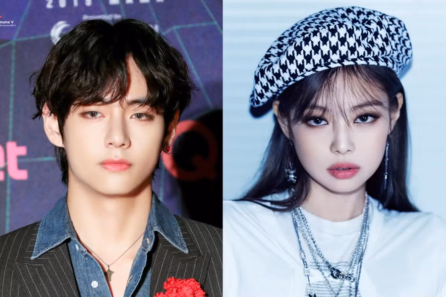 Jennie đang vướng tin hẹn hò V (BTS). Ảnh: XH