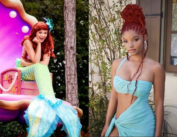 Một số cư dân mạng còn cho rằng vẻ đẹp của Halle Bailey không đủ tiêu chuẩn để thủ vai Ariel. Ảnh: AFP