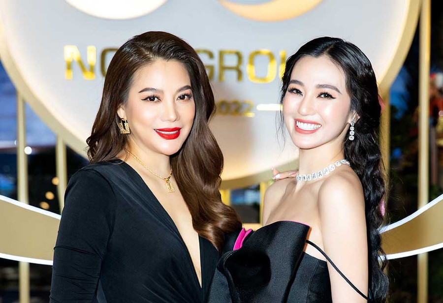 Diễn viên phim Mỹ nhân Sài Thành diện đồ hiệu, đeo trang sức kim cương tiền tỉ đi sự kiện