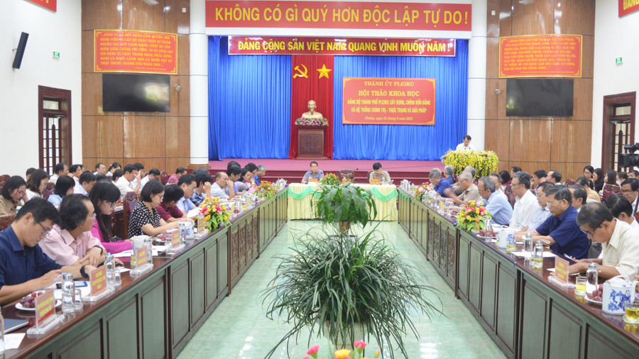 Quang cảnh hội thảo. Ảnh: Phương Dung