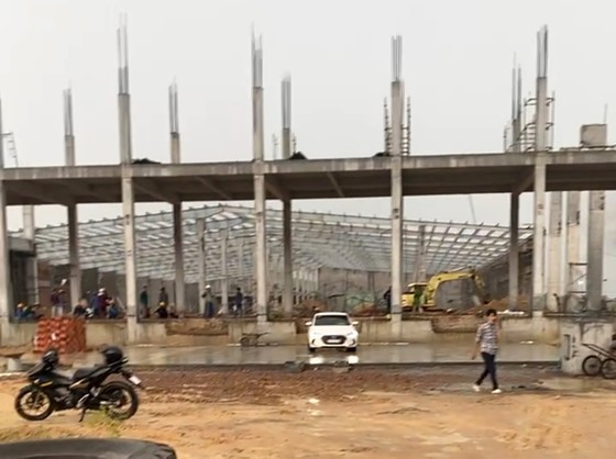 Hiện trường công trình thi công xảy ra vụ tai nạn