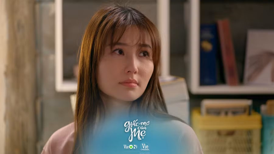 Trước đây, diễn xuất của Diễm My 9x luôn gây tranh luận, tuy nhiên ở “Giấc mơ của mẹ“, cô gây được ấn tượng. Ảnh: NVCC