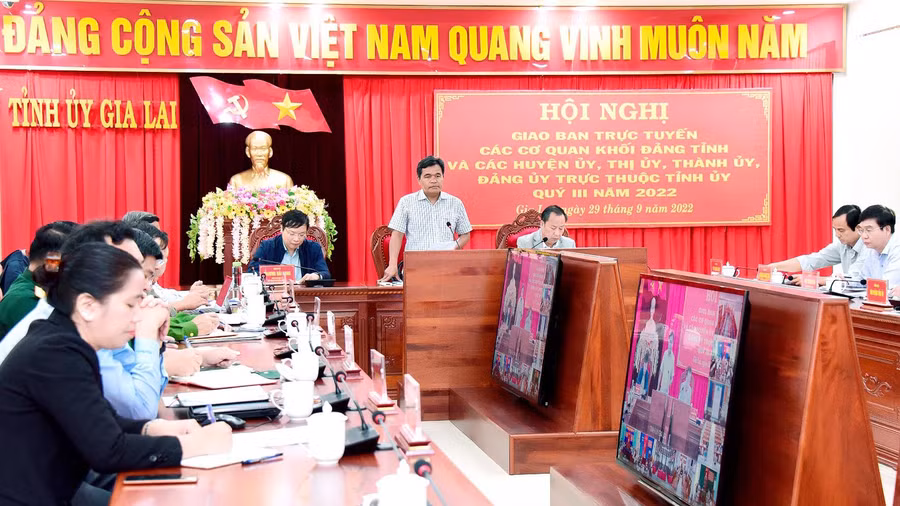 Quang cảnh hội nghị. Ảnh: Đức Thụy
