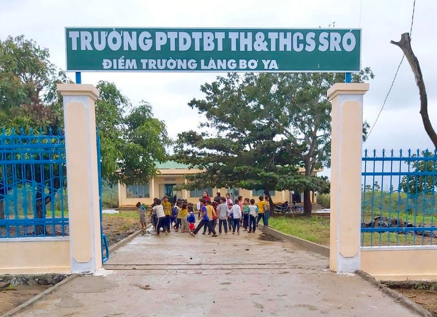 Các trường phổ thông dân tộc nội trú, phổ thông dân tộc bán trú phải có phương án đảm bảo an toàn cho học sinh tại trường. Ảnh: Mộc Trà