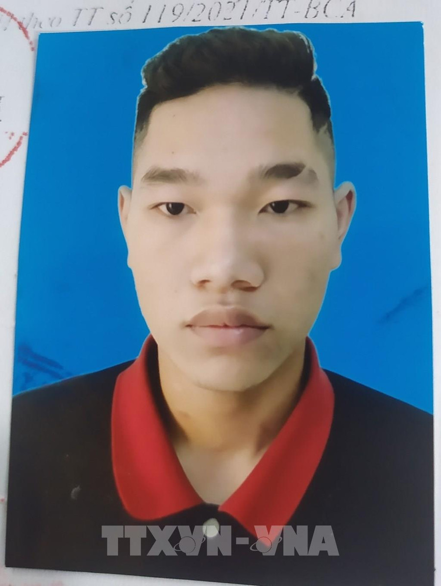 Đối tượng Trần Xuân Thành (sinh năm 2004, trú tại huyện An Lão, thành phố Hải Phòng). Ảnh:TTXVN phát