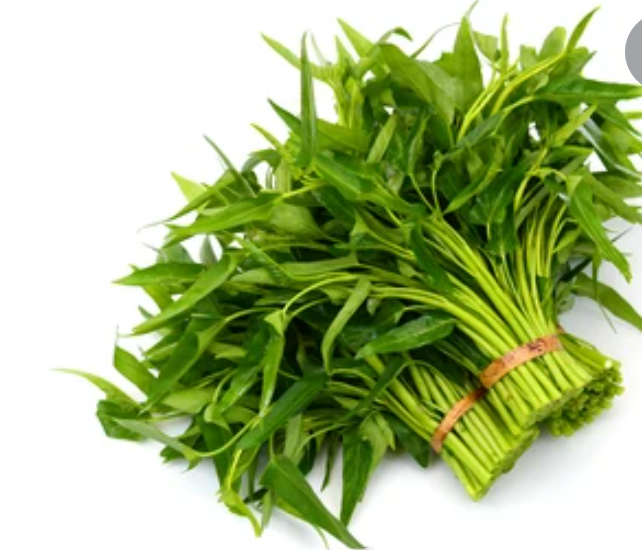 Rau muống giàu sắt không tốt cho người bệnh sỏi thận, người uống thuốc đông y có thành phần thục địa sinh địa. Ảnh: Shutterstock