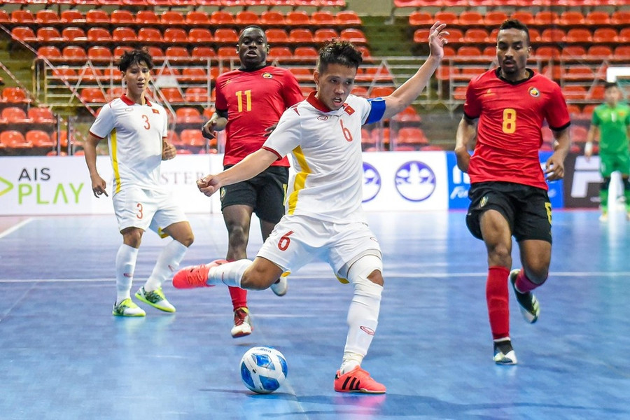 Tuyển futsal Việt Nam sẵn sàng cho vòng chung kết futsal châu Á 2022. Ảnh: VFF