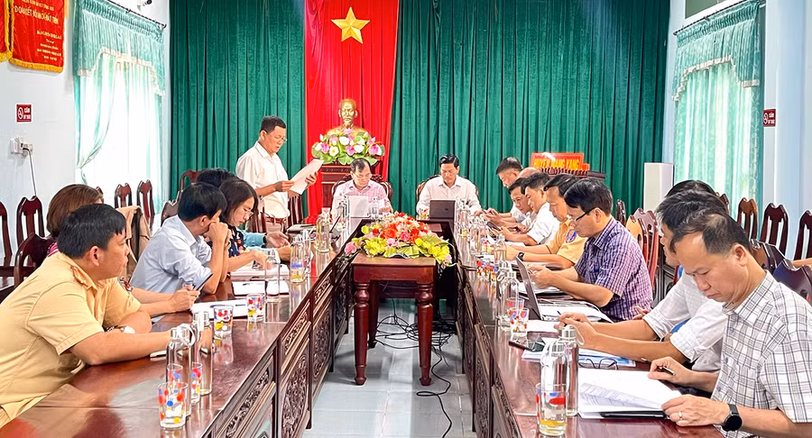 Ban ATGT tỉnh làm việc với Ban ATGT huyện Mang Yang về công tác đảm bảo trật tự, ATGT trên địa bàn (2)