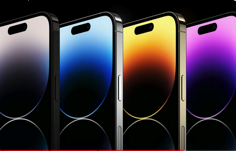 iPhone 14 Pro sẽ có 4 màu. Ảnh: Chụp màn hình