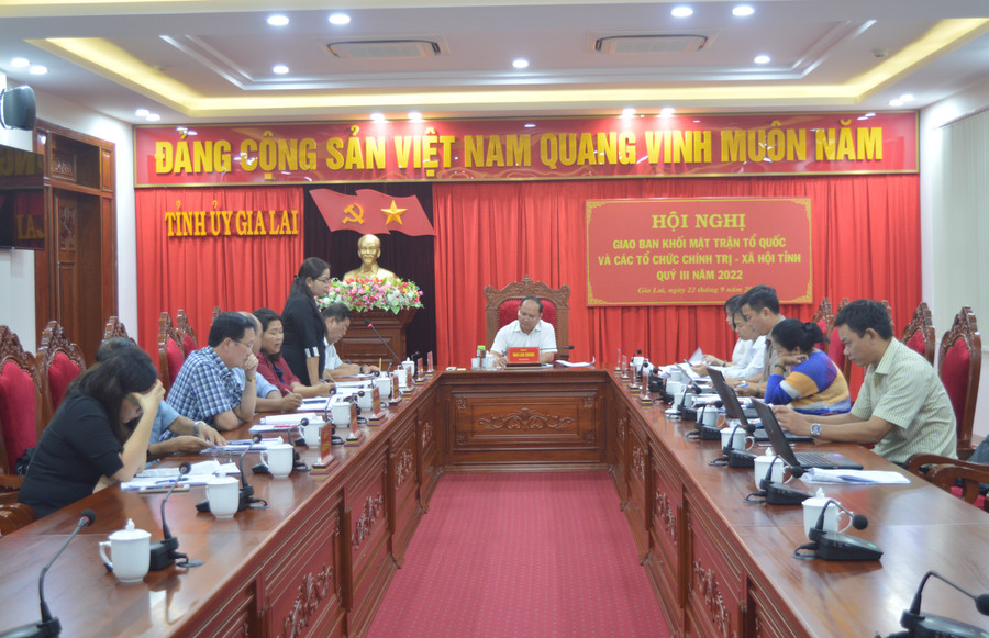 Quang cảnh hội nghị. Ảnh: Anh Huy