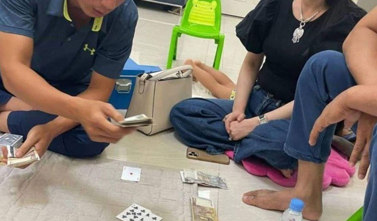 Một ổ cờ bạc bất hợp pháp ở Phnom Penh, Campuchia. Ảnh: Khmer Times