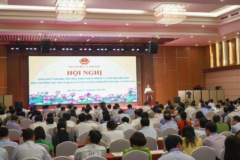 Quang cảnh hội nghị. Ảnh: Giaoducthoidai online Quang cảnh hội nghị. Ảnh: Giaoducthoidai online