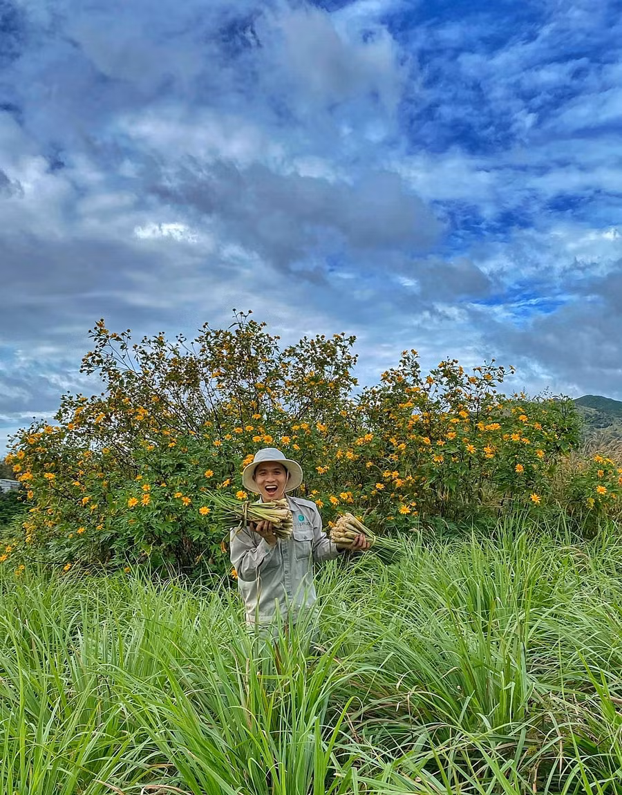 Kỹ sư 9X người Gia Lai là người mở đường sáng tạo nội dung về nông nghiệp hữu cơ (ảnh nhân vật cung cấp).