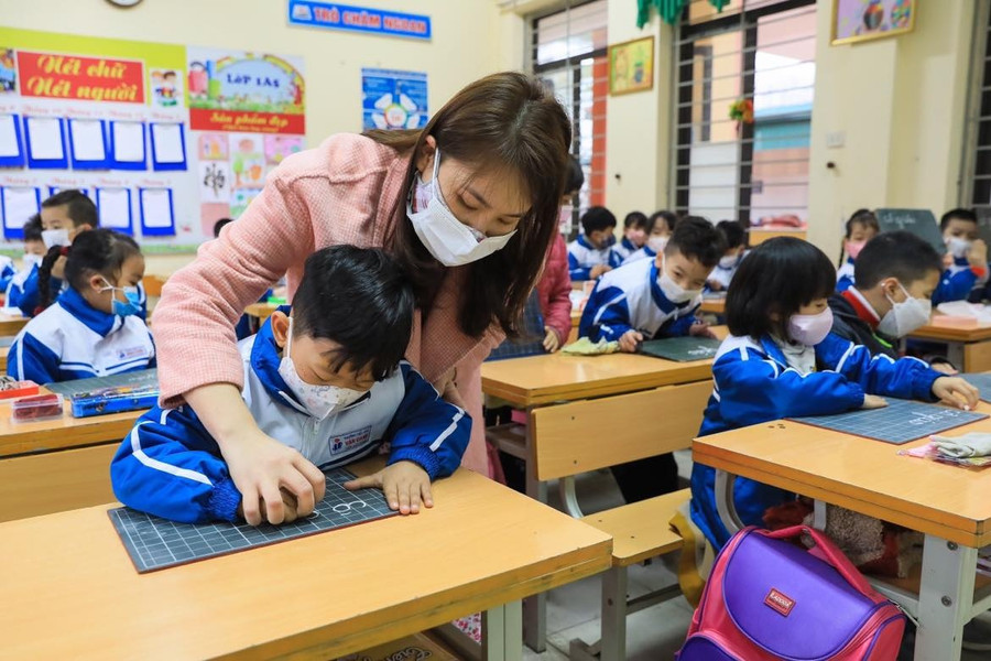 Việc giao bài tập cho học sinh cần lưu ý bài nào là bắt buộc, bài nào là khuyến khích để không quá gây áp lực với học sinh. Ảnh: Đậu Tiến Đạt Việc giao bài tập cho học sinh cần lưu ý bài nào là bắt buộc, bài nào là khuyến khích để không quá gây áp lực với học sinh. Ảnh: Đậu Tiến Đạt