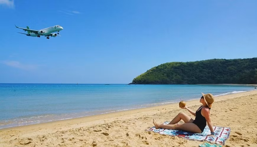 Bãi Đầm Trầu. Ảnh: Ngọc Anh Travel