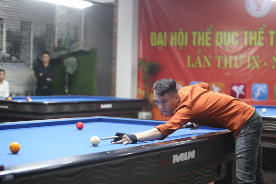 Các cơ thủ sẽ tranh tài ở nội dung Carom 1 băng và 3 băng Ảnh Văn Ngọc