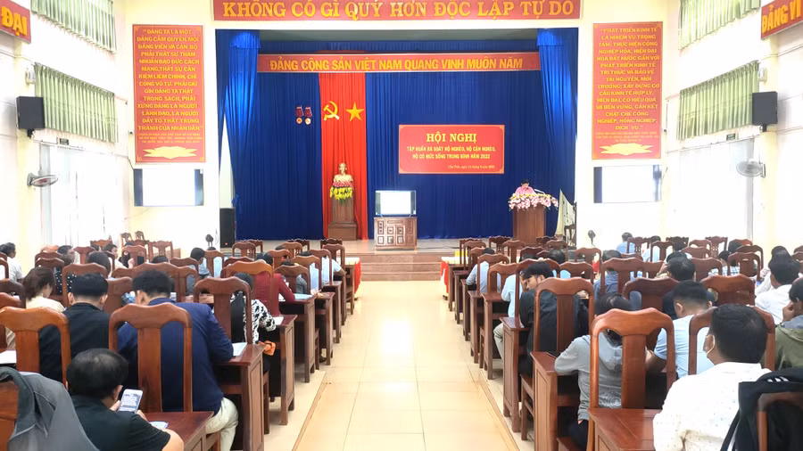 Quang cảnh hội nghị. Ảnh: Hồng Thương Quang cảnh Hội nghị. Ảnh-HỒNG THƯƠNG