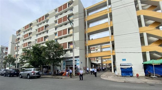Một điểm nhà ở xã hội tại tỉnh Bình Dương. Ảnh: Huyền Trang/TTXVN Một điểm nhà ở xã hội tại tỉnh Bình Dương. Ảnh: Huyền Trang/TTXVN
