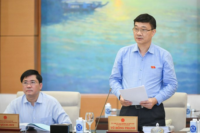 Chủ nhiệm Uỷ ban Kinh tế của Quốc hội Vũ Hồng Thanh tại phiên họp ngày 22-9  Chủ nhiệm Uỷ ban Kinh tế của Quốc hội Vũ Hồng Thanh tại phiên họp ngày 22-9