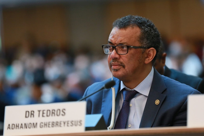 Tổng Giám đốc WHO Tedros Adhanom Ghebreyesus. Ảnh: WHO Tổng Giám đốc WHO Tedros Adhanom Ghebreyesus - Ảnh: WHO