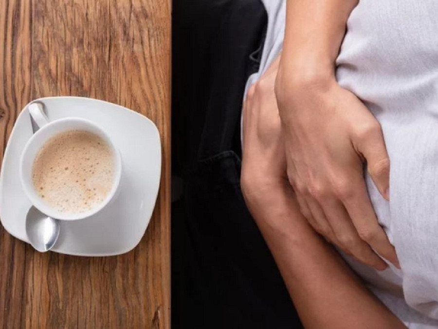  Caffein trong cà phê có tính a xít cao nên có thể gây kích ứng, co thắt và đau dạ dày. Ảnh: SHUTTERSTOCK
