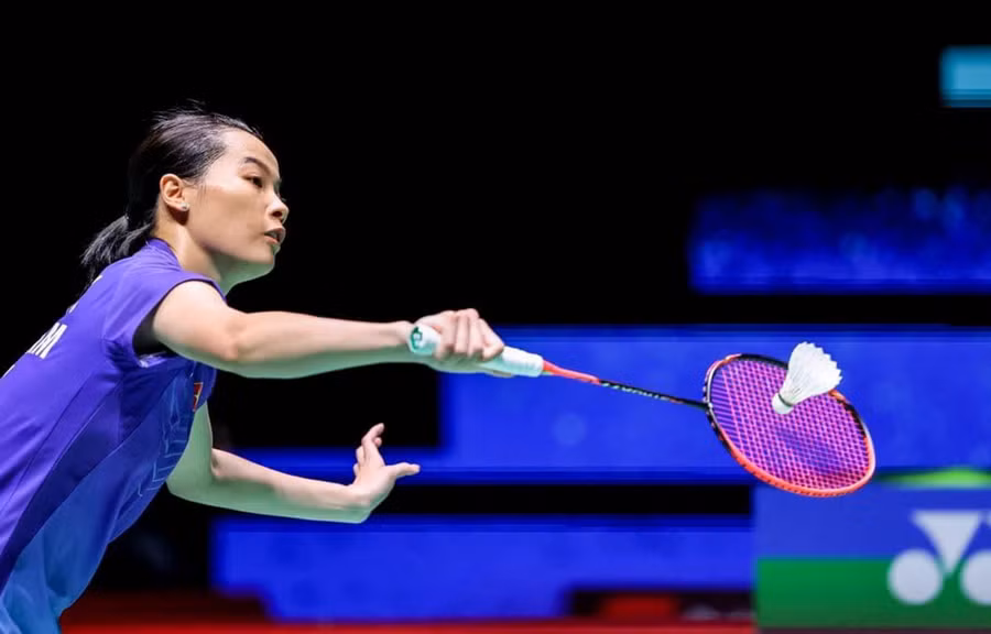 Tay vợt số 1 Việt Nam, Nguyễn Thùy Linh. Ảnh: FBNV