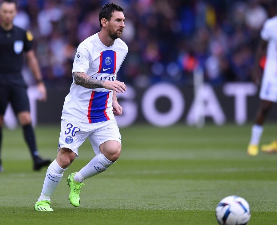 Messi đang thăng hoa ở mùa này cùng PSG. Ảnh: AFP
