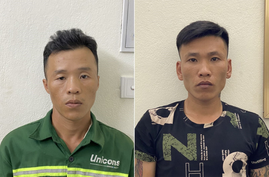 Bắt giữ 2 đối tượng về hành vi đưa người khác trốn ra nước ngoài. Ảnh: CATH Bắt giữ 2 đối tượng về hành vi đưa người khác trốn ra nước ngoài. Ảnh: CATH