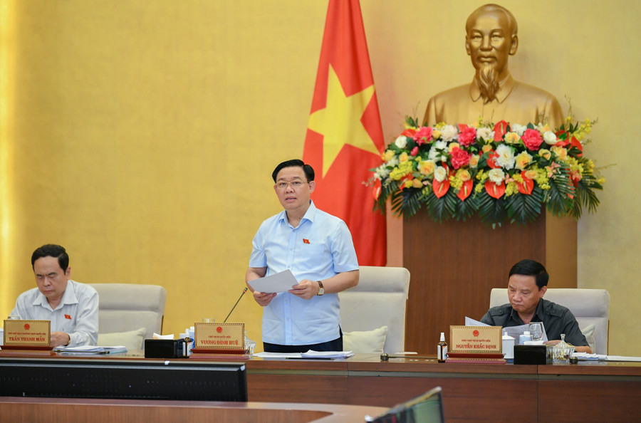 Điều chỉnh, bổ sung dự toán chi đầu tư phát triển vốn ngân sách trung ương năm 2022 ảnh 1 Quang cảnh cuộc họp. Ảnh: Vietnamnet