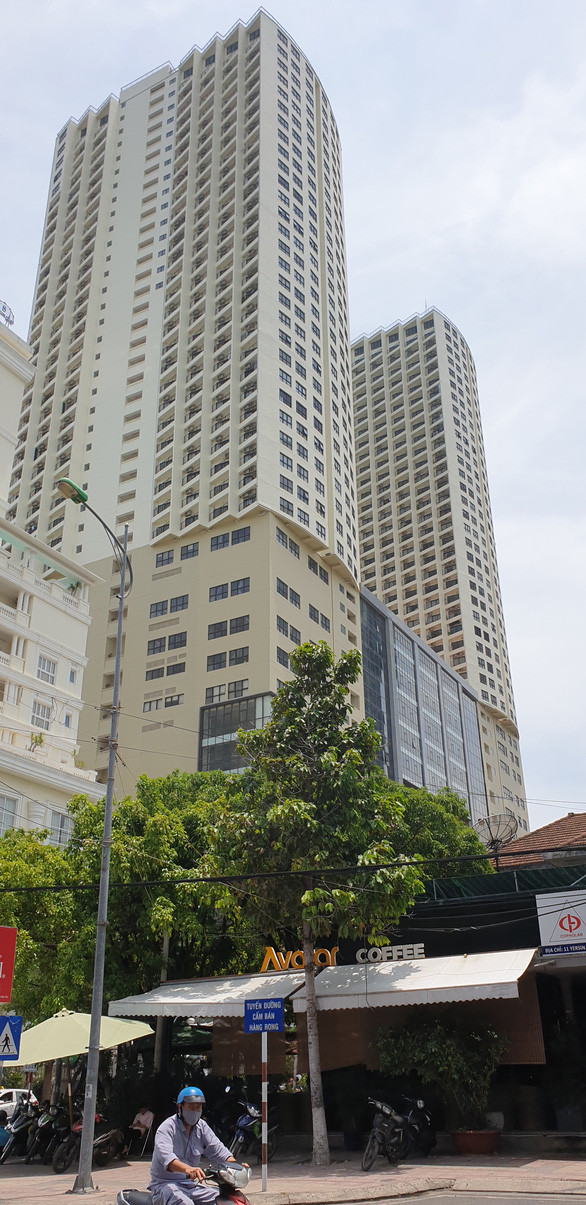 Dự án Nha Trang Center 2 được xây dựng trên khu đất của Trường Chính trị Khánh Hòa cũ - Ảnh: DUY THANH. Tuổi trẻ