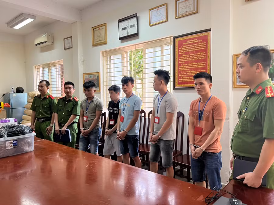 Các đối tượng trong vụ án. Ảnh: D.H