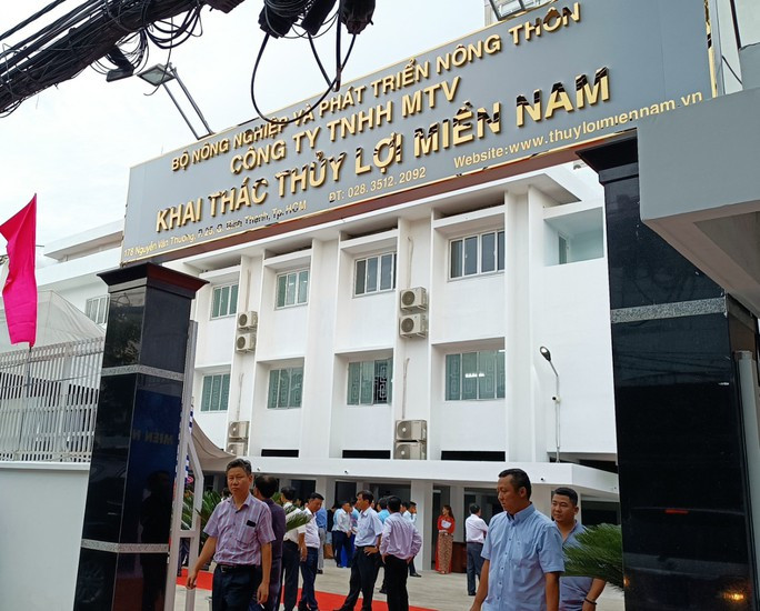 Trụ sở Công ty TNHH một thành viên Khai thác thủy lợi miền Nam ngày ra mắt Trụ sở Công ty TNHH một thành viên Khai thác thủy lợi miền Nam ngày ra mắt