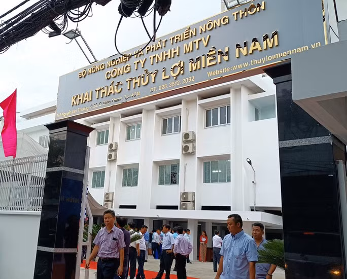  Trụ sở Công ty TNHH một thành viên Khai thác thủy lợi miền Nam ngày ra mắt