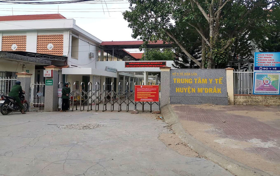 Trung tâm Y tế huyện M’Đrắk, tỉnh Đắk Lắk.