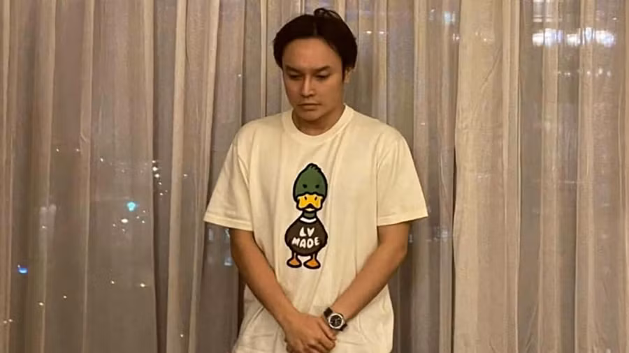 Bị can Lê Hoàng Long thời điểm bị bắt giữ. Ảnh: M.H