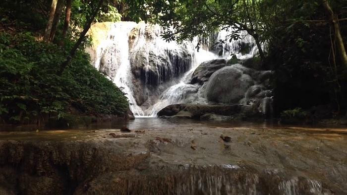 Thác Mơ hùng vĩ. Ảnh: Cổng thông tin điện tử huyện Na Hang