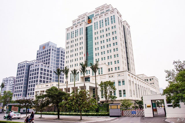 Trụ sở Bộ Tài nguyên và Môi trường. Ảnh nguồn VGP  Trụ sở Bộ Tài nguyên và Môi trường. Ảnh: VGP