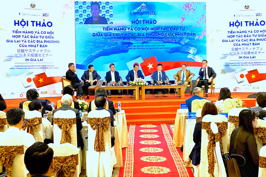 Môi trường đầu tư, kinh doanh được cải thiện, Gia Lai đã thu hút nhiều sự quan tâm từ các nhà đầu tư trong và ngoài nước. Ảnh: Hà Duy