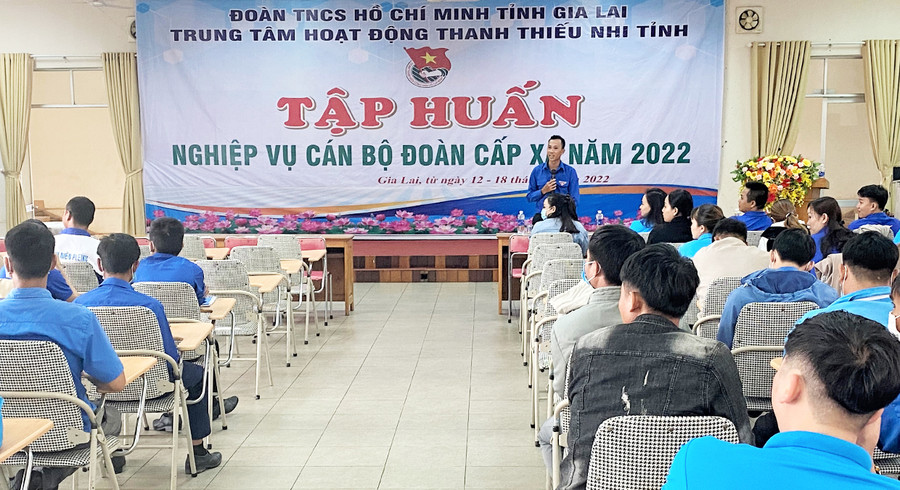 Quang cảnh lớp tập huấn. Ảnh: Hà Đức Thành Quang cảnh lớp tập huấn. Ảnh: Hà Đức Thành
